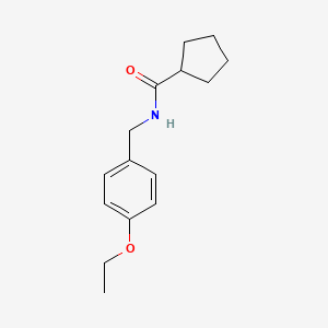 N-(4-ethoxybenzyl)cyclopentanecarboxamide