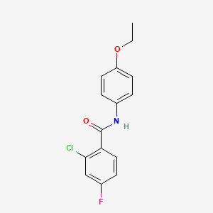 2-chloro-N-(4-ethoxyphenyl)-4-fluorobenzamide