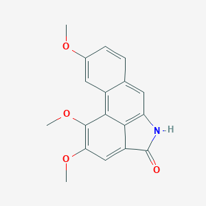 molecular formula C18H15NO4 B052574 马兜铃内酰胺 BIII CAS No. 53948-10-0