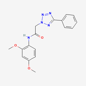 N-(2,4-DIMETHOXYPHENYL)-2-(5-PHENYL-2H-1,2,3,4-TETRAZOL-2-YL)ACETAMIDE