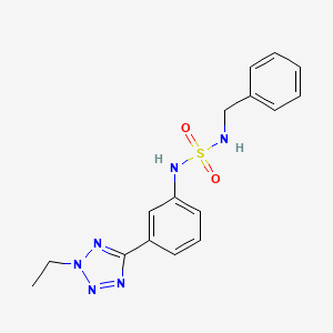 N-benzyl-N'-[3-(2-ethyl-2H-tetrazol-5-yl)phenyl]sulfamide