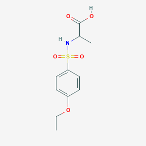 N-[(4-ethoxyphenyl)sulfonyl]alanine