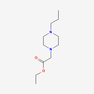 ethyl (4-propyl-1-piperazinyl)acetate