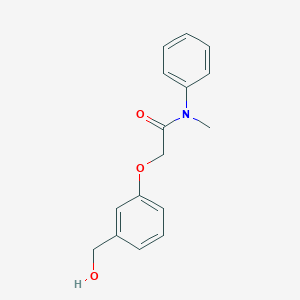 2-[3-(hydroxymethyl)phenoxy]-N-methyl-N-phenylacetamide