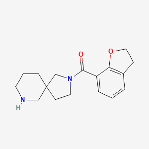 2-(2,3-dihydro-1-benzofuran-7-ylcarbonyl)-2,7-diazaspiro[4.5]decane hydrochloride