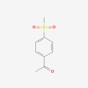 molecular formula C9H10O3S B052587 4'-(Methylsulfonyl)acetophenone CAS No. 10297-73-1