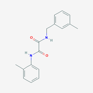 molecular formula C17H18N2O2 B5259111 N-(3-methylbenzyl)-N'-(2-methylphenyl)ethanediamide 