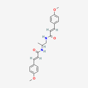 N,N'-1,2-propanediylbis[3-(4-methoxyphenyl)acrylamide]