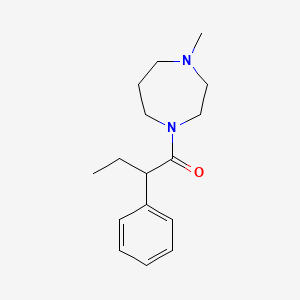 1-(4-Methyl-1,4-diazepan-1-yl)-2-phenylbutan-1-one