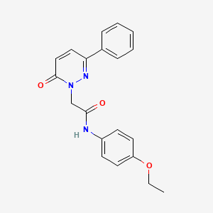 N-(4-ethoxyphenyl)-2-(6-oxo-3-phenyl-1(6H)-pyridazinyl)acetamide