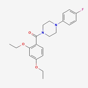 1-(2,4-diethoxybenzoyl)-4-(4-fluorophenyl)piperazine