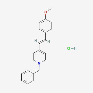 1-benzyl-4-[2-(4-methoxyphenyl)vinyl]-1,2,3,6-tetrahydropyridine hydrochloride