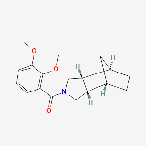 (1R*,2R*,6S*,7S*)-4-(2,3-dimethoxybenzoyl)-4-azatricyclo[5.2.1.0~2,6~]decane