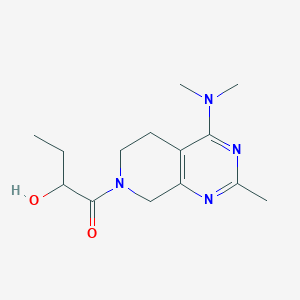 1-[4-(dimethylamino)-2-methyl-5,8-dihydropyrido[3,4-d]pyrimidin-7(6H)-yl]-1-oxo-2-butanol