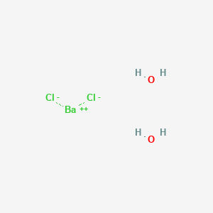 molecular formula BaCl2. 2H2O<br>BaCl2H4O2 B052603 二水合氯化钡 CAS No. 10326-27-9