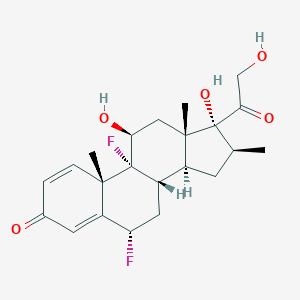 molecular formula C22H28F2O5 B526067 Diflorasone CAS No. 2557-49-5