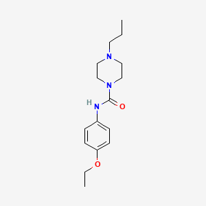 N-(4-ethoxyphenyl)-4-propyl-1-piperazinecarboxamide