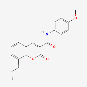 8-allyl-N-(4-methoxyphenyl)-2-oxo-2H-chromene-3-carboxamide