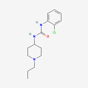 N-(2-chlorophenyl)-N'-(1-propyl-4-piperidinyl)urea