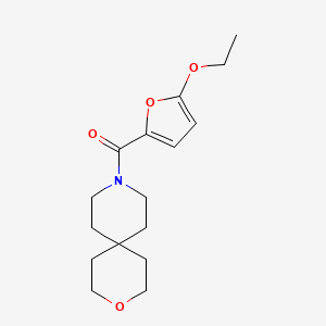 9-(5-ethoxy-2-furoyl)-3-oxa-9-azaspiro[5.5]undecane