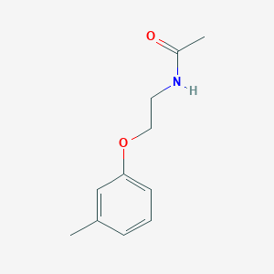 N-[2-(3-methylphenoxy)ethyl]acetamide