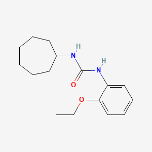 N-cycloheptyl-N'-(2-ethoxyphenyl)urea