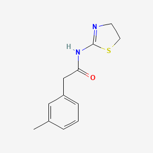 N-(4,5-dihydro-1,3-thiazol-2-yl)-2-(3-methylphenyl)acetamide