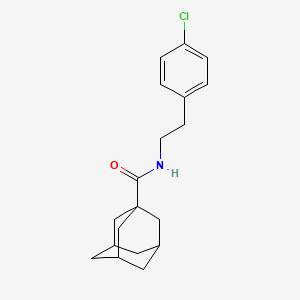 N-[2-(4-chlorophenyl)ethyl]-1-adamantanecarboxamide