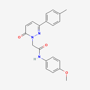 N-(4-methoxyphenyl)-2-[3-(4-methylphenyl)-6-oxo-1(6H)-pyridazinyl]acetamide