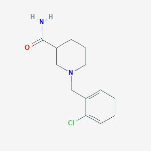 1-(2-chlorobenzyl)-3-piperidinecarboxamide