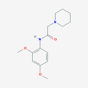 N-(2,4-dimethoxyphenyl)-2-(1-piperidinyl)acetamide