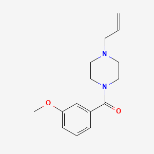 (3-Methoxyphenyl)[4-(prop-2-en-1-yl)piperazin-1-yl]methanone