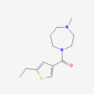 1-[(5-ethyl-3-thienyl)carbonyl]-4-methyl-1,4-diazepane