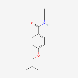 N-(tert-butyl)-4-isobutoxybenzamide