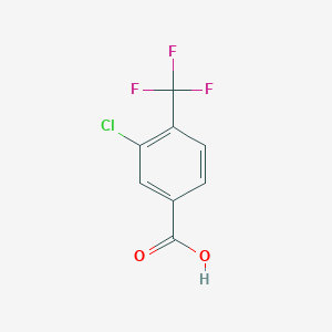 B052630 3-Chloro-4-(trifluoromethyl)benzoic acid CAS No. 115754-20-6