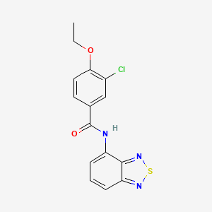 N-2,1,3-benzothiadiazol-4-yl-3-chloro-4-ethoxybenzamide