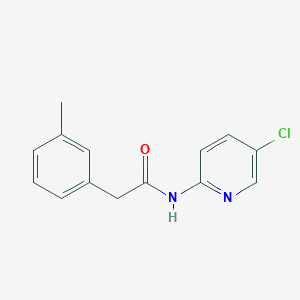 N-(5-chloro-2-pyridinyl)-2-(3-methylphenyl)acetamide