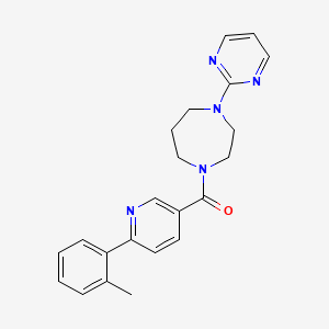 1-{[6-(2-methylphenyl)pyridin-3-yl]carbonyl}-4-pyrimidin-2-yl-1,4-diazepane