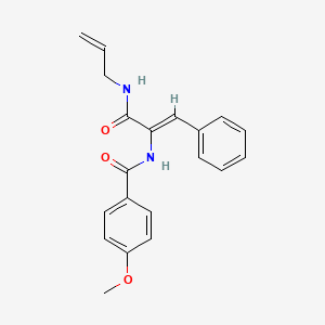 N-{1-[(allylamino)carbonyl]-2-phenylvinyl}-4-methoxybenzamide