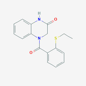 4-[2-(ethylthio)benzoyl]-3,4-dihydro-2(1H)-quinoxalinone