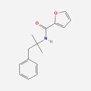 N-(1,1-dimethyl-2-phenylethyl)-2-furamide