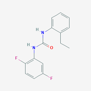 N-(2,5-difluorophenyl)-N'-(2-ethylphenyl)urea