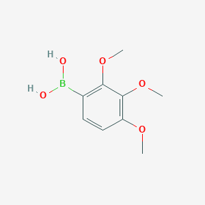 molecular formula C9H13BO5 B052638 2,3,4-三甲氧基苯硼酸 CAS No. 118062-05-8