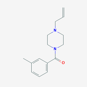 1-allyl-4-(3-methylbenzoyl)piperazine