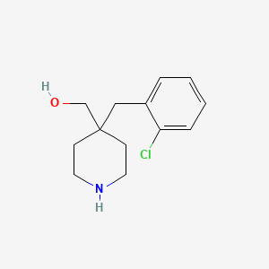 [4-(2-chlorobenzyl)-4-piperidinyl]methanol hydrochloride