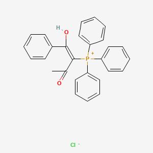 [(1Z)-1-benzoyl-2-hydroxy-1-propen-1-yl](triphenyl)phosphonium chloride