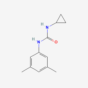 molecular formula C12H16N2O B5264773 1-Cyclopropyl-3-(3,5-dimethylphenyl)urea 