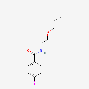 N-(2-butoxyethyl)-4-iodobenzamide