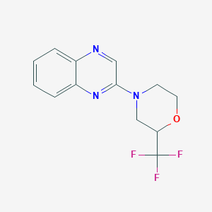 2-[2-(trifluoromethyl)morpholin-4-yl]quinoxaline