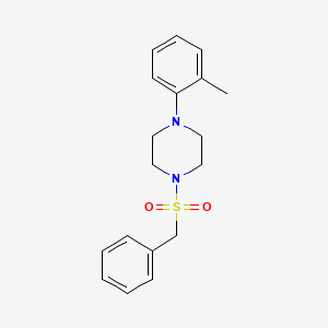 1-(benzylsulfonyl)-4-(2-methylphenyl)piperazine